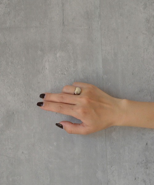 BROTHERHOOD(ブラザーフッド)の「【earyear】Puffy Heart design peti Volume Ring(リング・レディース・シルバー/ゴールド・MEDIUM/LARGE)」の8枚目の写真