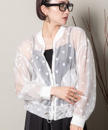 lodie（ロディ）の「フロッキードット シアーブルソン（ブルゾン）」