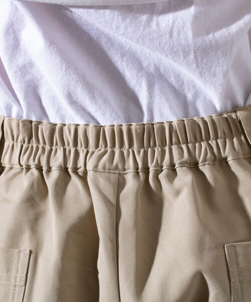 GEVACO（ゲバコ）の「【GEVACO/ゲバコ】タック入り テーパード チノパンツ ワイドテーパード（チノパンツ・メンズ・ベージュ/ブラック・M/L）」の12枚目の写真