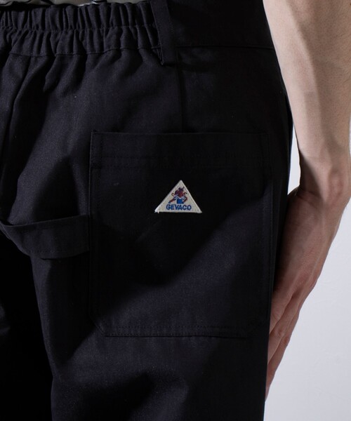 GEVACO（ゲバコ）の「【GEVACO/ゲバコ】タック入り テーパード チノパンツ ワイドテーパード（チノパンツ・メンズ・ベージュ/ブラック・M/L）」の22枚目の写真