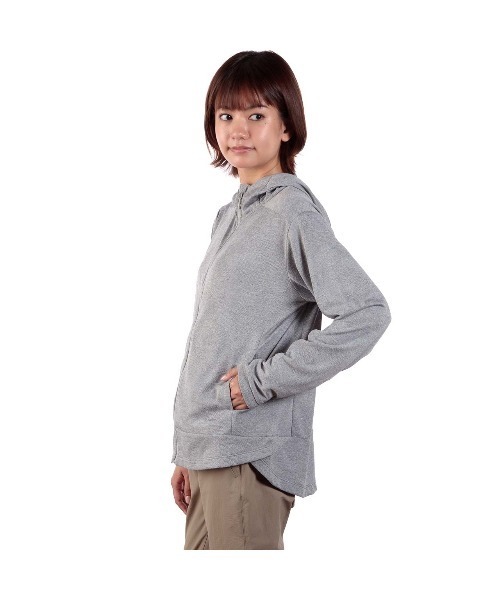 Foxfire（フォックスファイヤー）の「ＳＣウィンドパスフーディ（Tシャツ/カットソー・レディース・ライトグレー/ミント・S/M/L）」の6枚目の写真