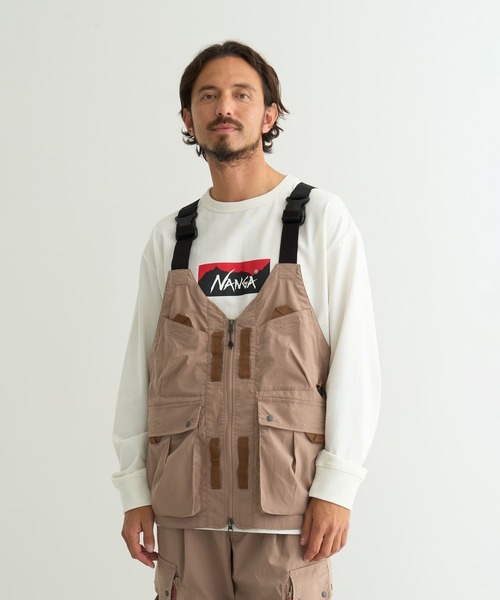 NANGAアウトドアベスト L ⭐️今週中値下げ⭐️ HINOC RIPSTOP UT VEST/ヒノックリップストップユーティリティ