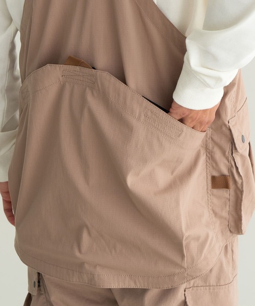 NANGA（ナンガ）の「HINOC RIPSTOP UT VEST/ヒノックリップストップユーティリティベスト（ベスト・メンズ・モカ/ライトグレー/ブラック・S/M/L）」の13枚目の写真