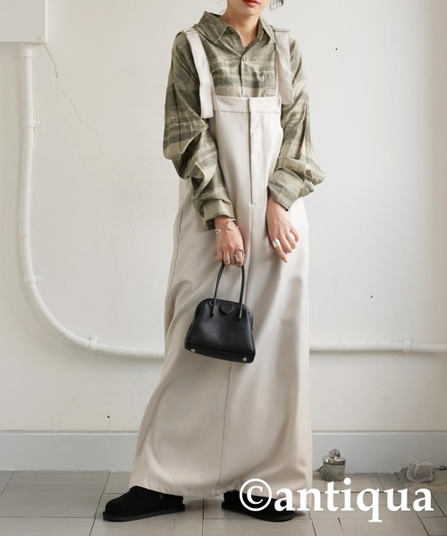 antiqua(アンティカ)の「ニュアンス柄シャツ(シャツ/ブラウス・レディース・ブラック/ベージュ系その他・ONESIZE)」の13枚目の写真