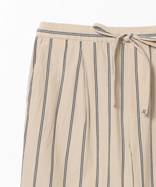 BRILLA per il gusto（ブリッラペルイルグースト）の「コットン ベージュストライプ ワイド イージーパンツ（その他パンツ・メンズ・ベージュ・SMALL/MEDIUM/LARGE）」の3枚目の写真