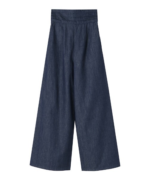 JENNE(ジェンヌ)の「エアリーデニムカマーベルトパンツ(その他パンツ・レディース・インディゴブルー・SMALL/MEDIUM/LARGE/X-LARGE)」の14枚目の写真