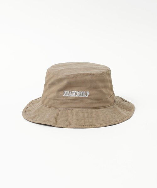 BEAMS GOLF（ビームスゴルフ）の「BGCC 刺繍 カレッジロゴ ハット（ハット・メンズ・ベージュ/その他/ネイビー・FREE）」の4枚目の写真