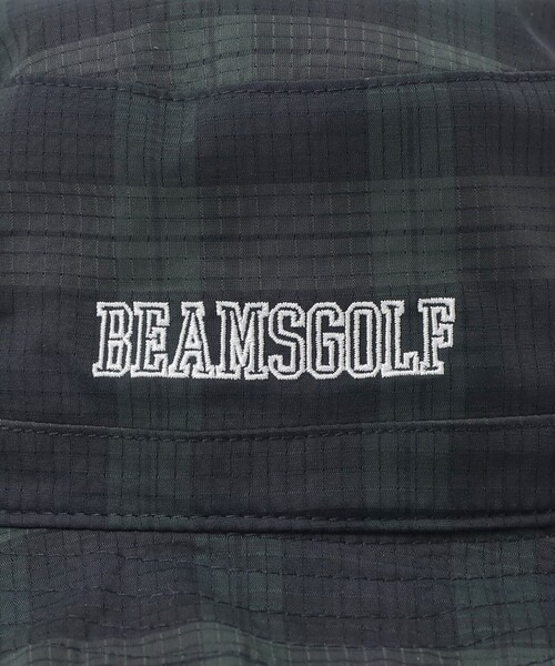 BEAMS GOLF（ビームスゴルフ）の「BGCC 刺繍 カレッジロゴ ハット（ハット・メンズ・ベージュ/その他/ネイビー・FREE）」の11枚目の写真