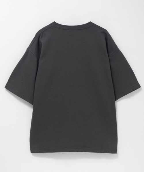 DISCUS（ディスカス）の「DISCUS COOLMAX冷感Tシャツ（Tシャツ/カットソー・メンズ・オートミール/スミクロ/ネイビー/ホワイト/ピンク系/ブラック/サックスブルー/グレイッシュベージュ・M/L/XL）」の11枚目の写真