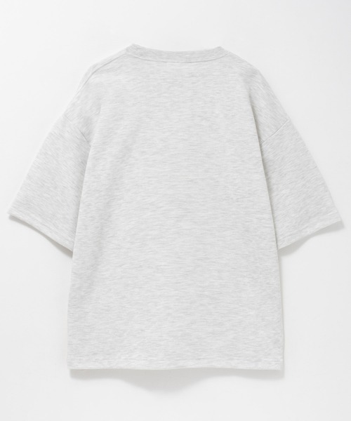 DISCUS（ディスカス）の「DISCUS COOLMAX冷感Tシャツ（Tシャツ/カットソー・メンズ・オートミール/スミクロ/ネイビー/ホワイト/ピンク系/ブラック/サックスブルー/グレイッシュベージュ・M/L/XL）」の12枚目の写真