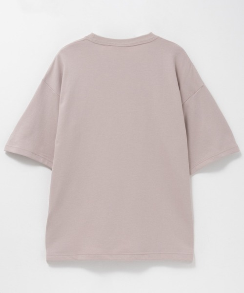 DISCUS（ディスカス）の「DISCUS COOLMAX冷感Tシャツ（Tシャツ/カットソー・メンズ・オートミール/スミクロ/ネイビー/ホワイト/ピンク系/ブラック/サックスブルー/グレイッシュベージュ・M/L/XL）」の16枚目の写真