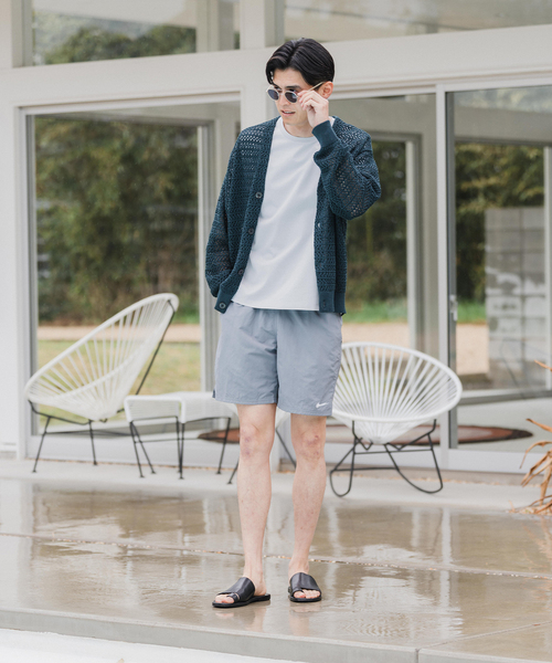 NIKE(ナイキ)の「NIKE SWIM (ナイキ スイム) Exclusive スウォッシュ ボレーショーツ(その他パンツ・メンズ・ブラック/チャコールグレー/ベージュ/ネイビー・SMALL/MEDIUM/LARGE/X-LARGE/XX-LARGE)」の10枚目の写真