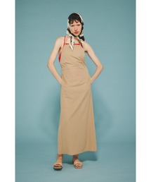 Apron one piece エプロンワンピース