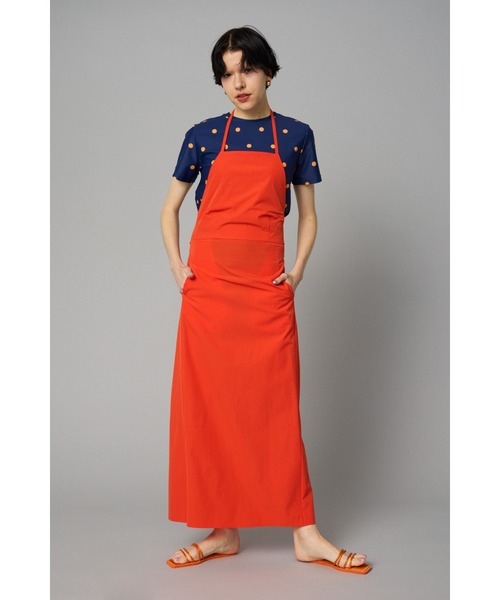セール】Apron one piece エプロンワンピース（ワンピース）｜HeRIN