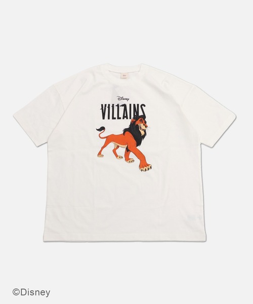 Disney(ディズニー)の「〈ディズニー〉ヴィランズ半袖Tシャツ(Tシャツ/カットソー・メンズ・ホワイト/ブラック/チャコールグレー・S/M/L)」の4枚目の写真
