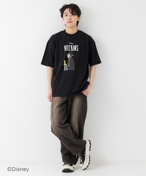 Disney(ディズニー)の「〈ディズニー〉ヴィランズ半袖Tシャツ(Tシャツ/カットソー・メンズ・ホワイト/ブラック/チャコールグレー・S/M/L)」の15枚目の写真