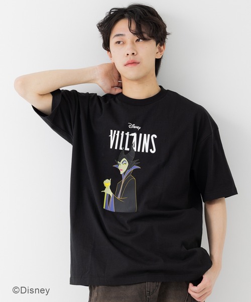 ディズニー ヴィランズtシャツ POWER TO THE PEOPLEのディズニーヴィランズTで、今年の夏はクールに