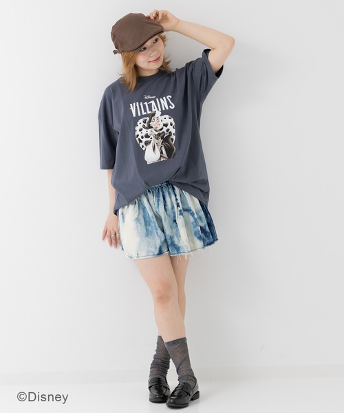 Disney(ディズニー)の「〈ディズニー〉ヴィランズ半袖Tシャツ(Tシャツ/カットソー・メンズ・ホワイト/ブラック/チャコールグレー・S/M/L)」の19枚目の写真