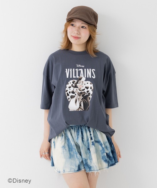 Disney(ディズニー)の「〈ディズニー〉ヴィランズ半袖Tシャツ(Tシャツ/カットソー・メンズ・ホワイト/ブラック/チャコールグレー・S/M/L)」の21枚目の写真