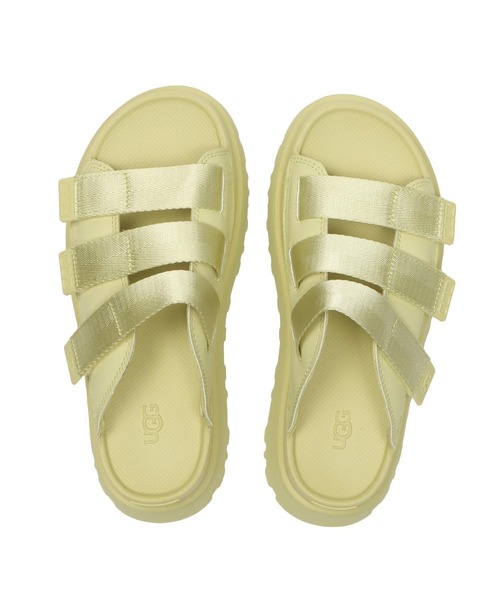 W GOLDENGLOW SLIDE 1167430-GLDN（サンダル）｜UGG（アグ）の
