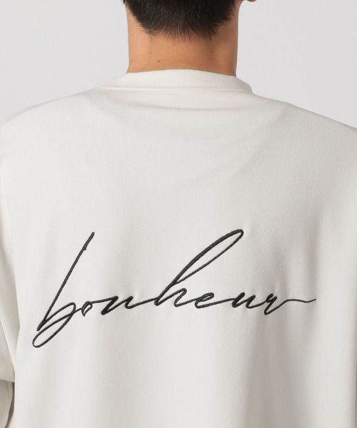 LAKOLE(ラコレ)の「刺繍ナシジ半袖T / 425534(Tシャツ/カットソー・メンズ・ブラック/スモークピンク/ホワイト・MEDIUM/LARGE)」の19枚目の写真