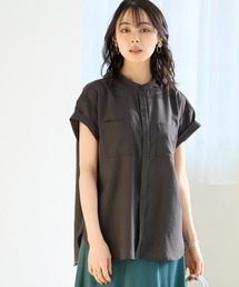 <大きいサイズ>【美極シャツ】Wポケットマニッシュシャツ