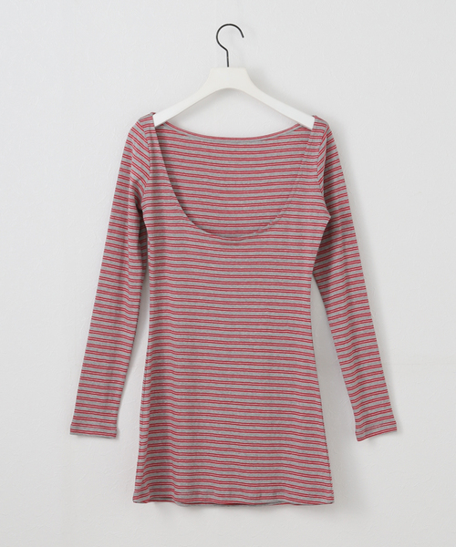 PULP/417EDIFICE(パルプフォーワンセブンエディフィス)の「【Geek Office / ギークオフィス】Just / ジャスト BACKLESS DRESS(ワンピース・レディース・レッド・FREE)」の8枚目の写真