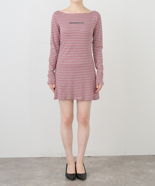 PULP/417EDIFICE(パルプフォーワンセブンエディフィス)の「【Geek Office / ギークオフィス】Just / ジャスト BACKLESS DRESS(ワンピース・レディース・レッド・FREE)」の5枚目の写真