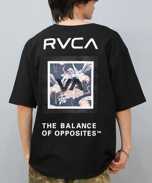 セール】RVCA/ルーカ 半袖Tシャツ ビックシルエット バック セール】RVCA/ルーカ 半袖Tシャツ ビックシルエット バック