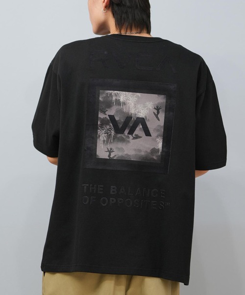 セール】RVCA/ルーカ 半袖Tシャツ ビックシルエット バック