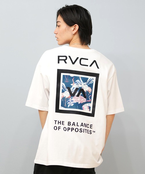 セール】RVCA/ルーカ 半袖Tシャツ ビックシルエット バック