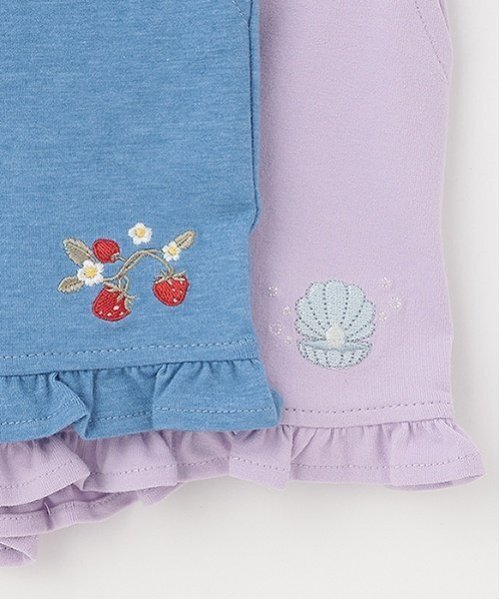 petit main(プティマイン)の「【プティプラ】フリルショートパンツ(その他パンツ・キッズ・アイボリー/ブルー/ラベンダー/ライトベージュ・80cm/120cm/130cm/100cm/90cm/110cm)」の12枚目の写真