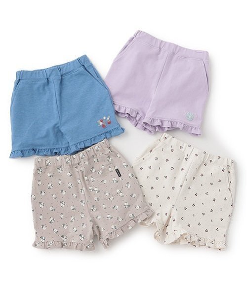 セール】【プティプラ/WEB限定特別価格】フリルショートパンツ