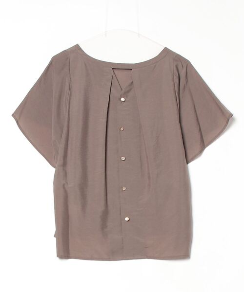 JETSET SOLO PLUS (ジェットセットソロプラス)の「【JETSET SOLO PLUS】COOLTOUCH 2WAY ブラウス(シャツ/ブラウス・レディース・チャコールグレー/グレイッシュベージュ/モカ・FREE)」の10枚目の写真