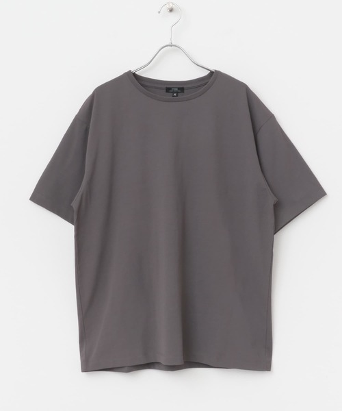 ITEMS URBANRESEARCH（アイテムズ アーバンリサーチ）の「『UVカット』汗染み防止×吸水速乾Tシャツ（Tシャツ/カットソー・メンズ・オリーブ/チャコールグレー/ホワイト・MEDIUM/LARGE）」の21枚目の写真