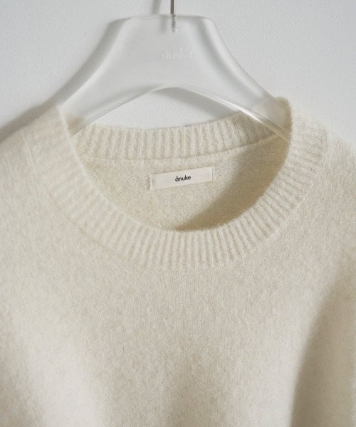 anuke(アンヌーク)の「anuke Layered Scarf Knit レイヤードスカーフニット/62520528(ニット/セーター・レディース・ブラウン/アイボリー・ONE SIZE)」の16枚目の写真