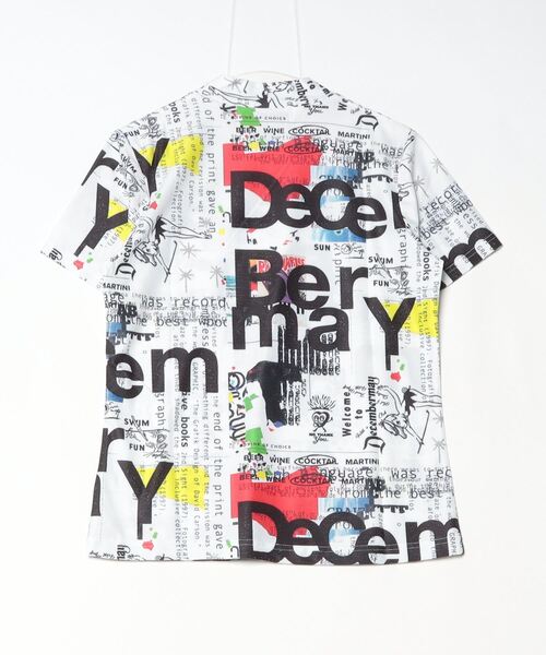 DECEMBERMAY(ディセンバーメイ)の「Graffiti mock neck shirt(Tシャツ/カットソー・レディース・ブラック/ホワイト・MEDIUM/SMALL)」の17枚目の写真