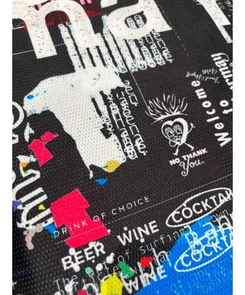 DECEMBERMAY(ディセンバーメイ)の「Graffiti mock neck shirt(Tシャツ/カットソー・レディース・ブラック/ホワイト・MEDIUM/SMALL)」の8枚目の写真
