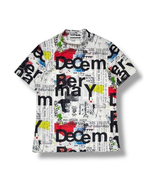 DECEMBERMAY(ディセンバーメイ)の「Graffiti mock neck shirt(Tシャツ/カットソー・レディース・ブラック/ホワイト・MEDIUM/SMALL)」の10枚目の写真