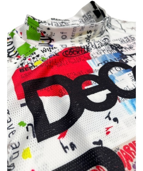 DECEMBERMAY(ディセンバーメイ)の「Graffiti mock neck shirt(Tシャツ/カットソー・レディース・ブラック/ホワイト・MEDIUM/SMALL)」の15枚目の写真