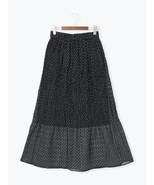 Te chichi(テチチ)の「【松井愛莉着用】ドットシャーリングタイトスカート(セットアップ可)《2025summer catalog item》(スカート・レディース・ブラウン/ブラック・F)」の21枚目の写真