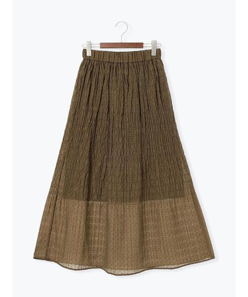 Te chichi(テチチ)の「【松井愛莉着用】ドットシャーリングタイトスカート(セットアップ可)《2025summer catalog item》(スカート・レディース・ブラウン/ブラック・F)」の22枚目の写真