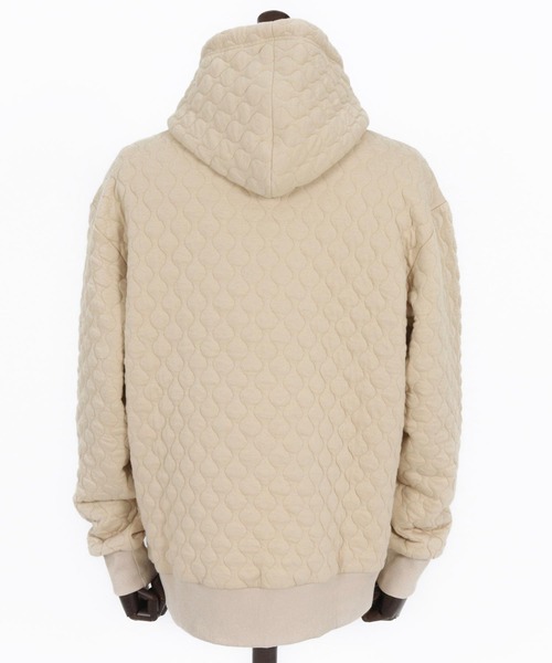 felkod（フィルコッド）の「mpa3832- Quilted Spindle Parka スピンドルパーカー（パーカー・メンズ・グレイッシュベージュ/ブラック・S/M/L）」の18枚目の写真