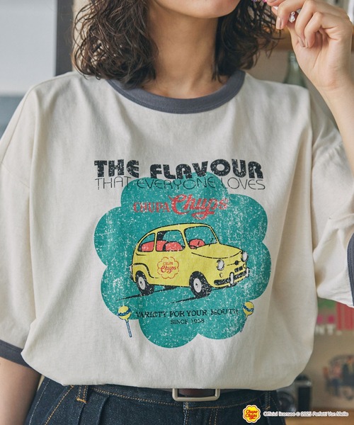 MONO-MART LADY'S(モノマートレディース)の「Chupachups / チュッパチャプス 別注 アソート グラフィックプリント 半袖Tシャツ(Tシャツ/カットソー・レディース・チャコールグレー/ネイビー・FREE)」の10枚目の写真
