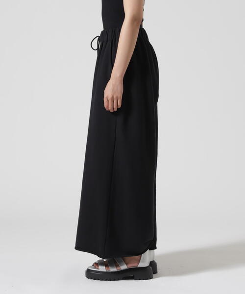 DROIT BELLO（ドロイトベロ）の「DROIT BELLO（ドロイトベロ）ワイドスェットパンツ（スウェットパンツ・レディース・ブラック/グレー・F）」の6枚目の写真