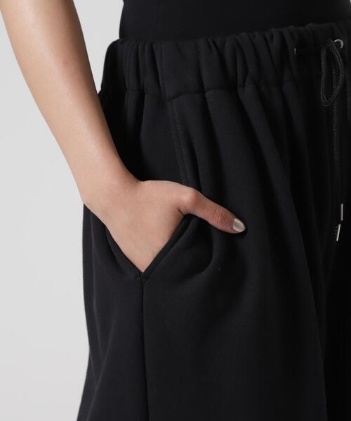 DROIT BELLO（ドロイトベロ）の「DROIT BELLO（ドロイトベロ）ワイドスェットパンツ（スウェットパンツ・レディース・ブラック/グレー・F）」の9枚目の写真