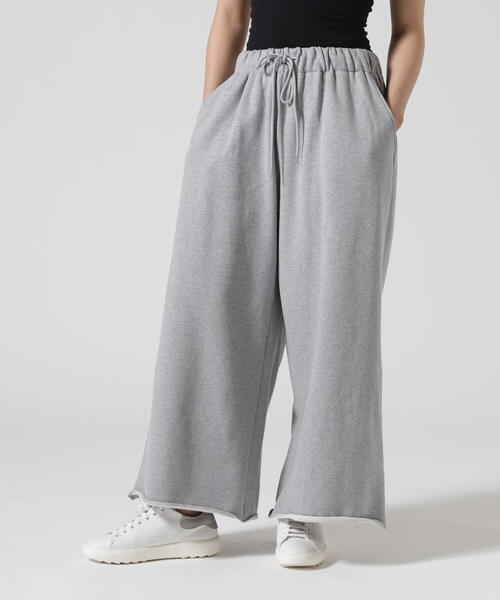 DROIT BELLO（ドロイトベロ）の「DROIT BELLO（ドロイトベロ）ワイドスェットパンツ（スウェットパンツ・レディース・ブラック/グレー・F）」の16枚目の写真