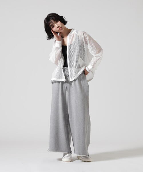 DROIT BELLO（ドロイトベロ）の「DROIT BELLO（ドロイトベロ）ワイドスェットパンツ（スウェットパンツ・レディース・ブラック/グレー・F）」の17枚目の写真