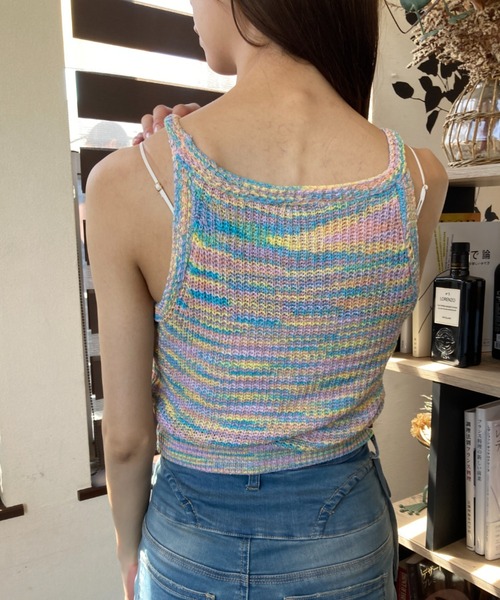 (新品未　タグ付き)バーニーズニューヨーク　MADISONBLUE タンクトップ MADISONBLUE - 新品❗️madisonblue タンクトップの通販 by きち