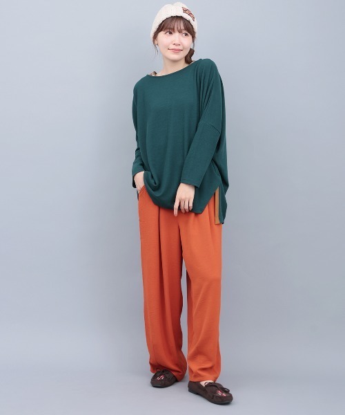 チチカカ（チチカカ）の「サカリバ肩チロリードルマンチュニック（チュニック・レディース・ブラック/グレー/グリーン/アイボリー・FREE）」の7枚目の写真